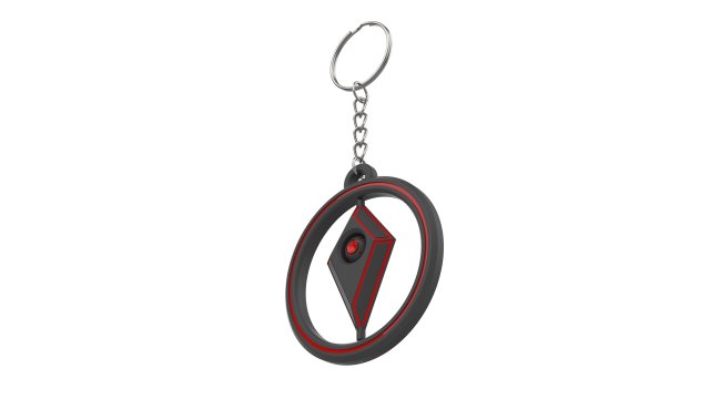 Keychain - Trinket - No Mans Skye - Printable - STL files 3D Print Model .c4d .max .obj .3ds .fbx .stl .blend 