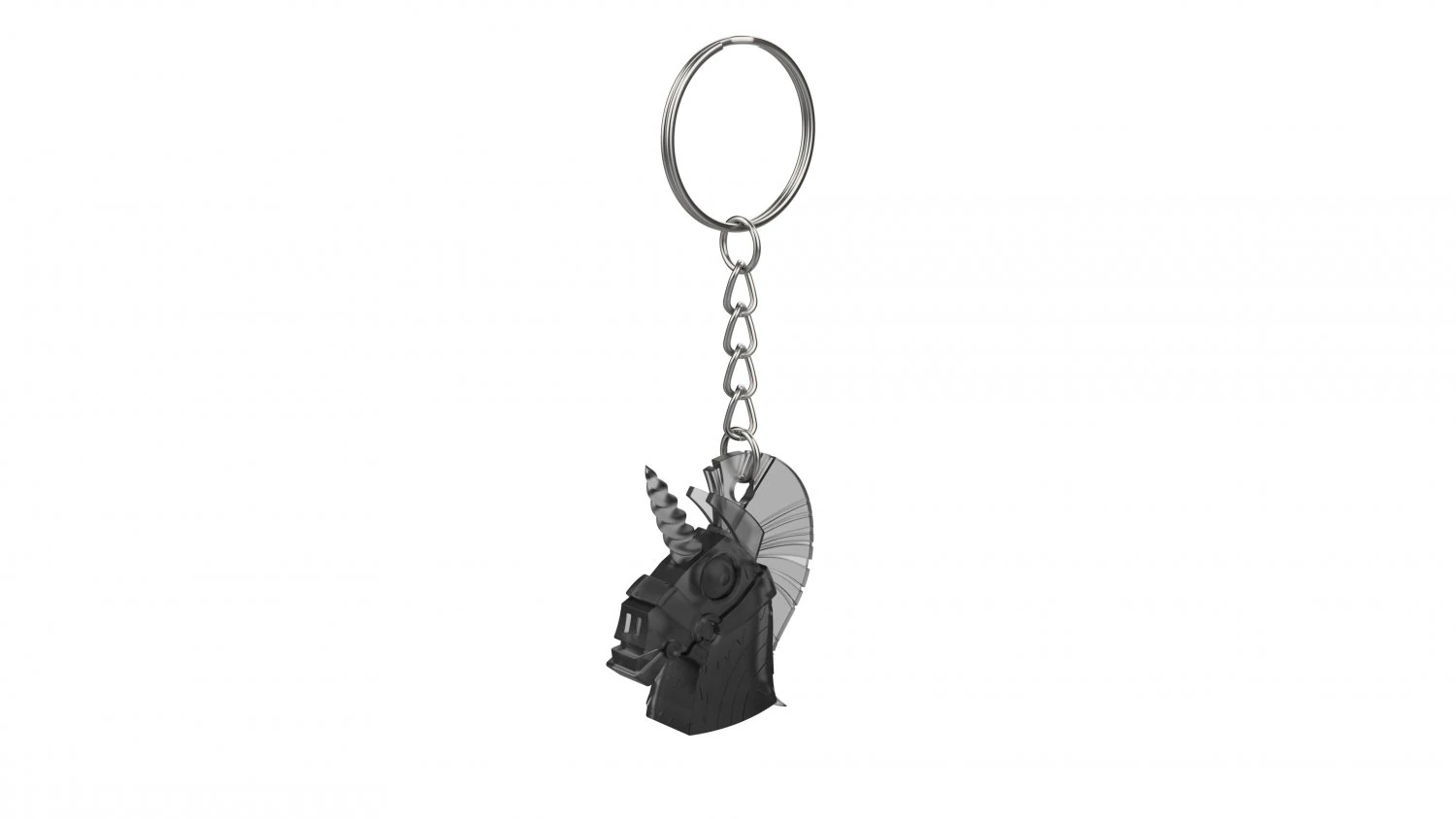 Keychain - Rainbow Smash Unicorn - Fortnite - Printable - STL files 3D Print Model .c4d .max .obj .3ds .fbx .stl .blend