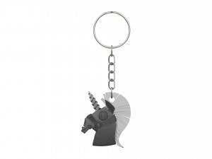 Keychain - Rainbow Smash Unicorn - Fortnite - Printable - STL files 3D-Druckmodell