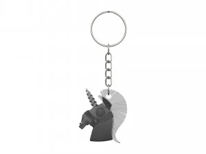 Keychain - Rainbow Smash Unicorn - Fortnite - Printable - STL files 3D Print Model