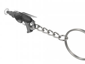 Keychain - Shrink Ray Blaster - Outer Worlds - Printable - STL files 3D-Druckmodell