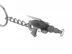 Keychain - Shrink Ray Blaster - Outer Worlds - Printable - STL files 3D Print Model