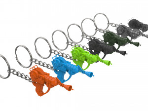 Keychain - Ray Blaster - CoD - Printable - STL files 3D Print Model