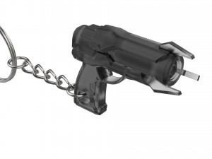 Keychain - Ana Dart Blaster - Overwatch - Printable - STL files 3Dプリントモデル