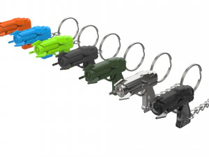 Keychain - Ana Dart Blaster - Overwatch - Printable - STL files 3D Print Model