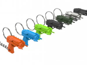 Keychain - Ana Dart Blaster - Overwatch - Printable - STL files 3D Print Model