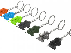 Keychain - Ana Nano Boost - Overwatch - Printable - STL files 3D Print Model