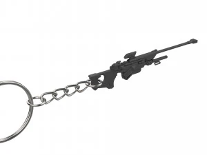 Keychain - Ana Sniper Rifle - Overwatch - Printable - STL files 3D Print Model