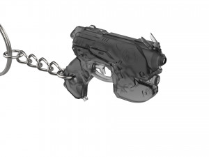 Keychain - DVa Black Cat - Overwatch - Printable - STL files 3D Print Model