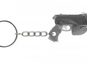 Keychain - DVa Black Cat - Overwatch - Printable - STL files 3D Print Model