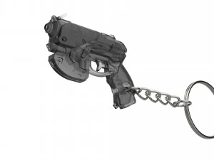 Keychain - DVa Black Cat - Overwatch - Printable - STL files 3D Print Model