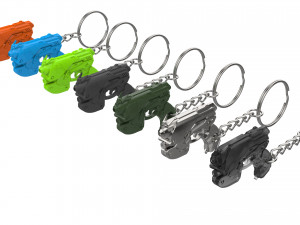 Keychain - DVa Black Cat - Overwatch - Printable - STL files 3D Print Model