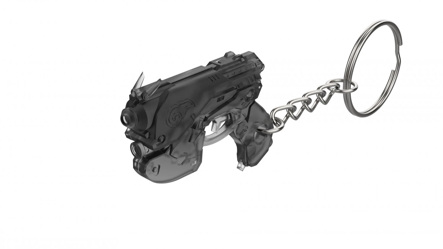 Keychain - DVa Palanquin Blaster - Overwatch - Printable - STL files 3D Print Model .c4d .max .obj .3ds .fbx .stl .blend