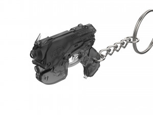 Keychain - DVa Palanquin Blaster - Overwatch - Printable - STL files 3D Print Model