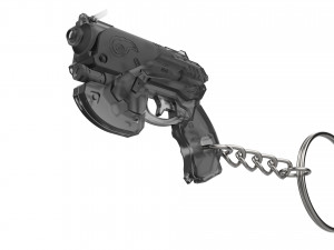 Keychain - DVa Palanquin Blaster - Overwatch - Printable - STL files 3D प्रिंट मॉडल