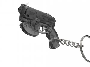 Keychain - DVa Palanquin Blaster - Overwatch - Printable - STL files 3D Print Model