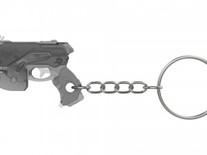 Keychain - DVa Palanquin Blaster - Overwatch - Printable - STL files 3D प्रिंट मॉडल
