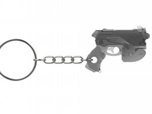Keychain - DVa Palanquin Blaster - Overwatch - Printable - STL files 3D प्रिंट मॉडल