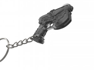 Keychain - DVa Waveracer Blaster - Overwatch - Printable - STL files 3D Print Model