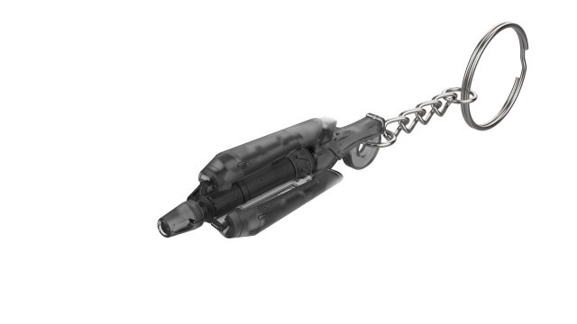 Keychain - Mercy Caduceus Staff - Overwatch - Printable - STL files 3D Print Model .c4d .max .obj .3ds .fbx .stl .blend 