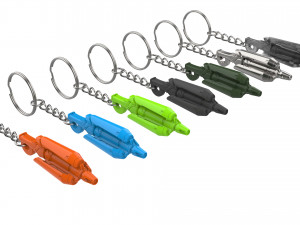 Keychain - Mercy Caduceus Staff - Overwatch - Printable - STL files 3D Print Model