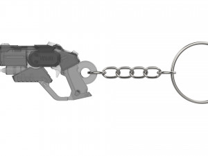 Keychain - Merci Combat Medic Ziegler Blaster - Overwatch - Printable - STL files 3D-printmodel