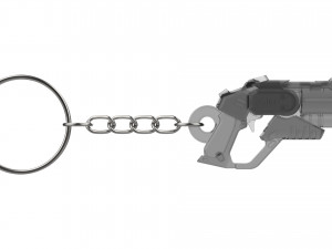 Keychain - Merci Combat Medic Ziegler Blaster - Overwatch - Printable - STL files 3D-printmodel