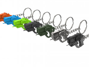 Keychain - Merci Combat Medic Ziegler Blaster - Overwatch - Printable - STL files 3D-printmodel