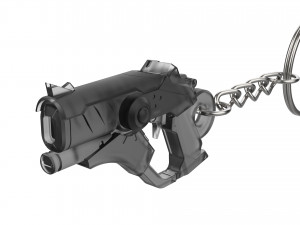 Keychain - Merci Devil Skin Blaster - Overwatch - Printable - STL files 3D Print Model