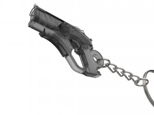 Keychain - Merci Devil Skin Blaster - Overwatch - Printable - STL files 3D-printmodel