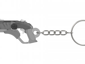 Keychain - Merci Devil Skin Blaster - Overwatch - Printable - STL files 3D-printmodel