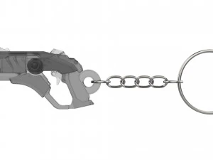 Keychain - Merci Devil Skin Blaster - Overwatch - Printable - STL files 3D Print Model