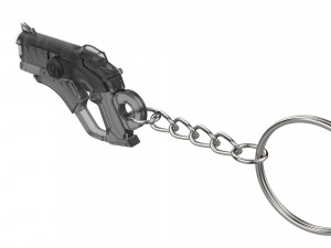 Keychain - Merci Devil Skin Blaster - Overwatch - Printable - STL files 3D-printmodel