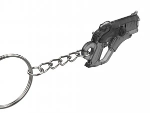 Keychain - Merci Devil Skin Blaster - Overwatch - Printable - STL files 3D Print Model