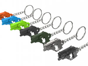 Keychain - Merci Devil Skin Blaster - Overwatch - Printable - STL files 3D Print Model