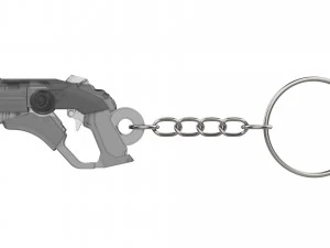 Keychain - Merci Blaster - Overwatch - Printable - STL files 3D Print Model