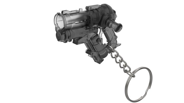 Keychain - Mei Firefighter Blaster - Overwatch - Printable - STL files 3D  Print Model in Keychains 3DExport