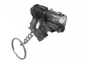 Keychain - Mei Firefighter Blaster - Overwatch - Printable - STL files Modelo de Impressão 3D