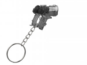 Keychain - Mei Firefighter Blaster - Overwatch - Printable - STL files Modelo de Impressão 3D