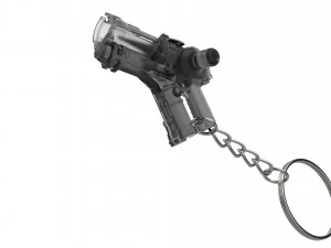 Keychain - Mei Blaster - Overwatch - Printable - STL files 3D Print Model