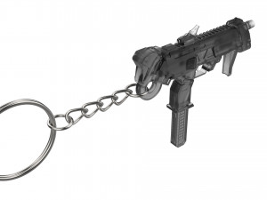 Keychain - Sombra Blaster - Overwatch - Printable - STL files 3D Druckmodell