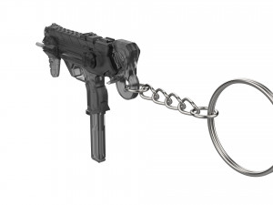 Keychain - Sombra Augmented Blaster - Overwatch - Printable - STL files 3D printmodel