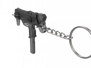 Keychain - Sombra Augmented Blaster - Overwatch - Printable - STL files 3D Print Model