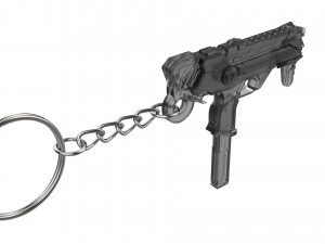 Keychain - Sombra Augmented Blaster - Overwatch - Printable - STL files 3D printmodel