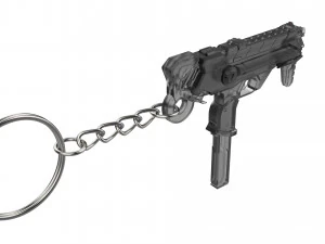 Keychain - Sombra Augmented Blaster - Overwatch - Printable - STL files 3D Print Model