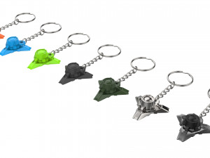 Keychain - Sombra Translocator - Overwatch - Printable - STL files Modelo de impresión 3D
