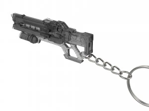 열쇠고리 - 솔저 76 캐논 - 오버워치 - 인쇄 가능 - STL 파일 3D 프린트 모델