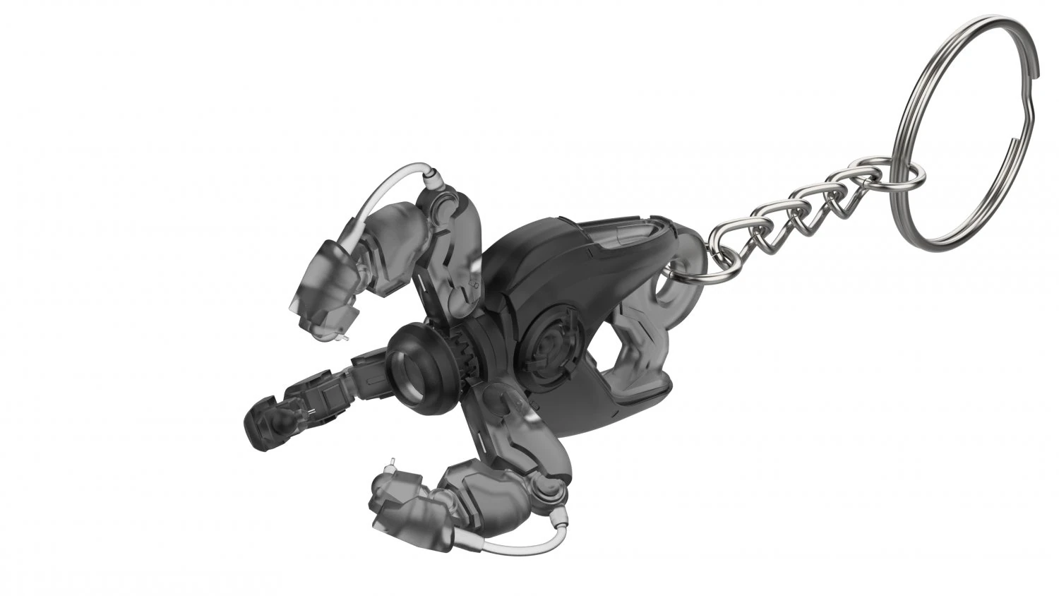 Keychain - Symmetra Blaster - Overwatch - Printable - STL files 3D Print Model .c4d .max .obj .3ds .fbx .stl .blend 