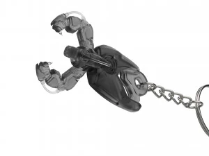 Keychain - Symmetra Blaster - Overwatch - Printable - STL files 3D Print Model