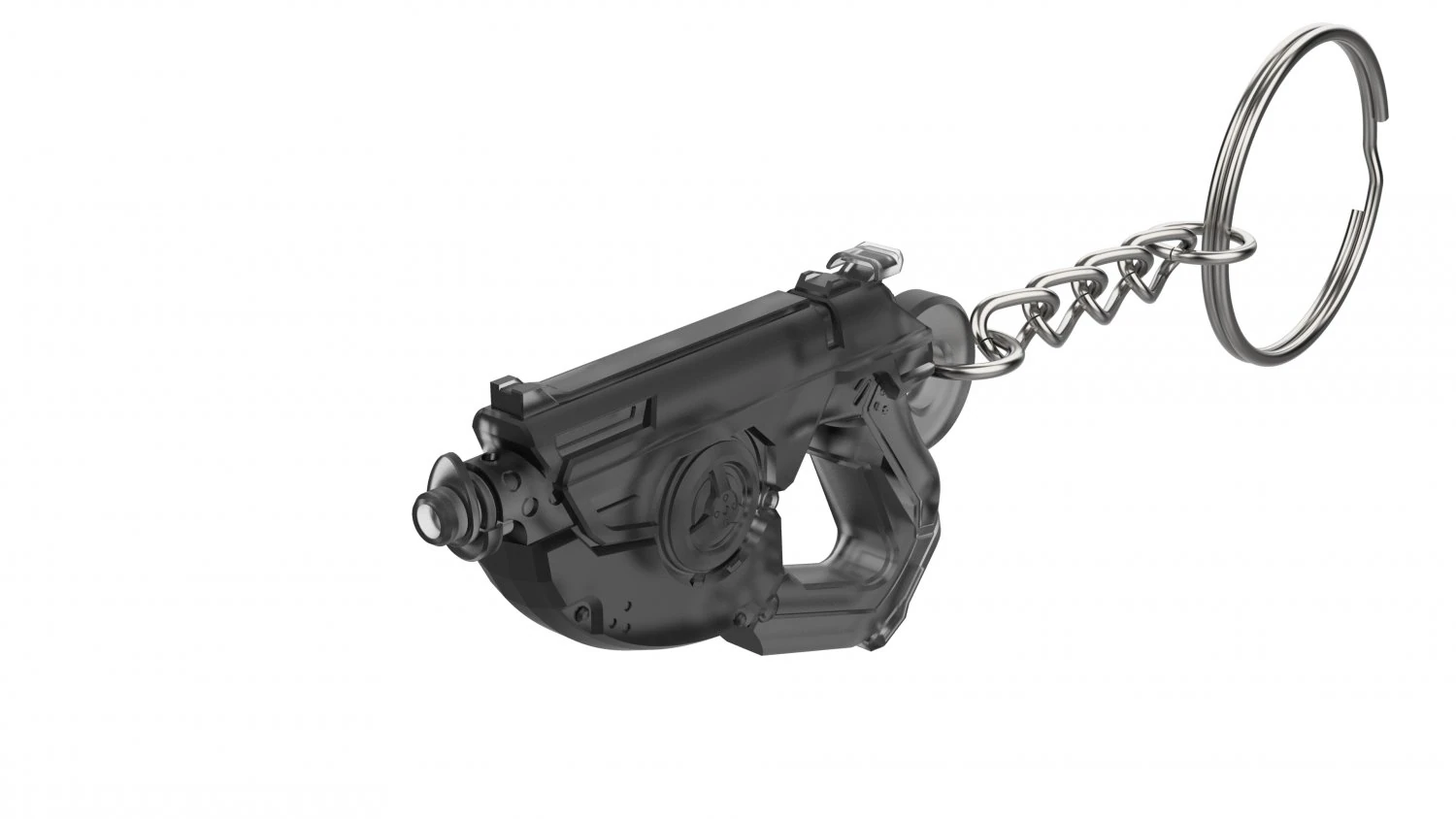 Keychain - Tracer Mach T Blaster - Overwatch - Printable - STL files 3D Print Model .c4d .max .obj .3ds .fbx .stl .blend 